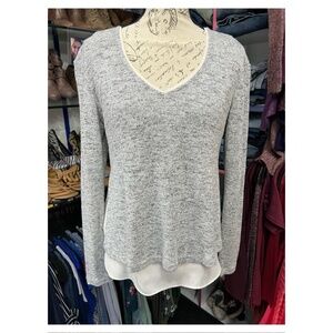 White House Black Market Layered Top